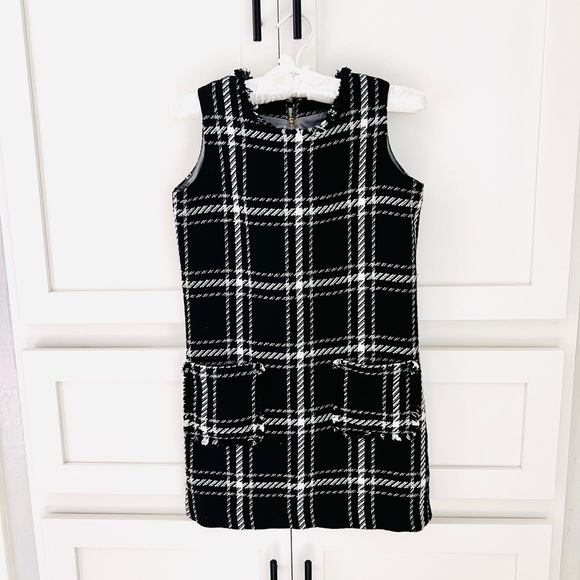 Girls Tweed Dress - Picture 1 of 6